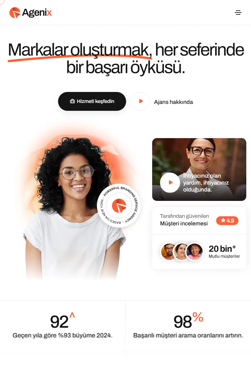 Marka Tasarım Stüdyosu web sitesi tasarımı