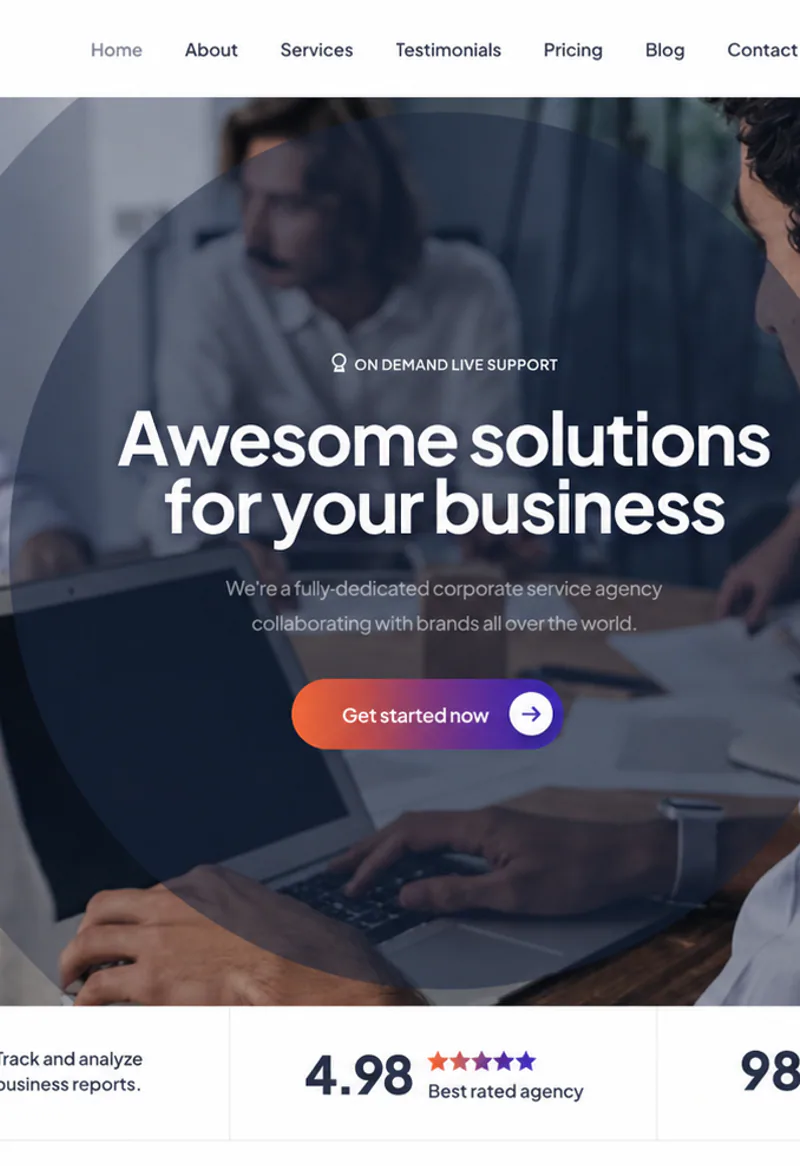 Kurumsal Şirket web sitesi tasarımı