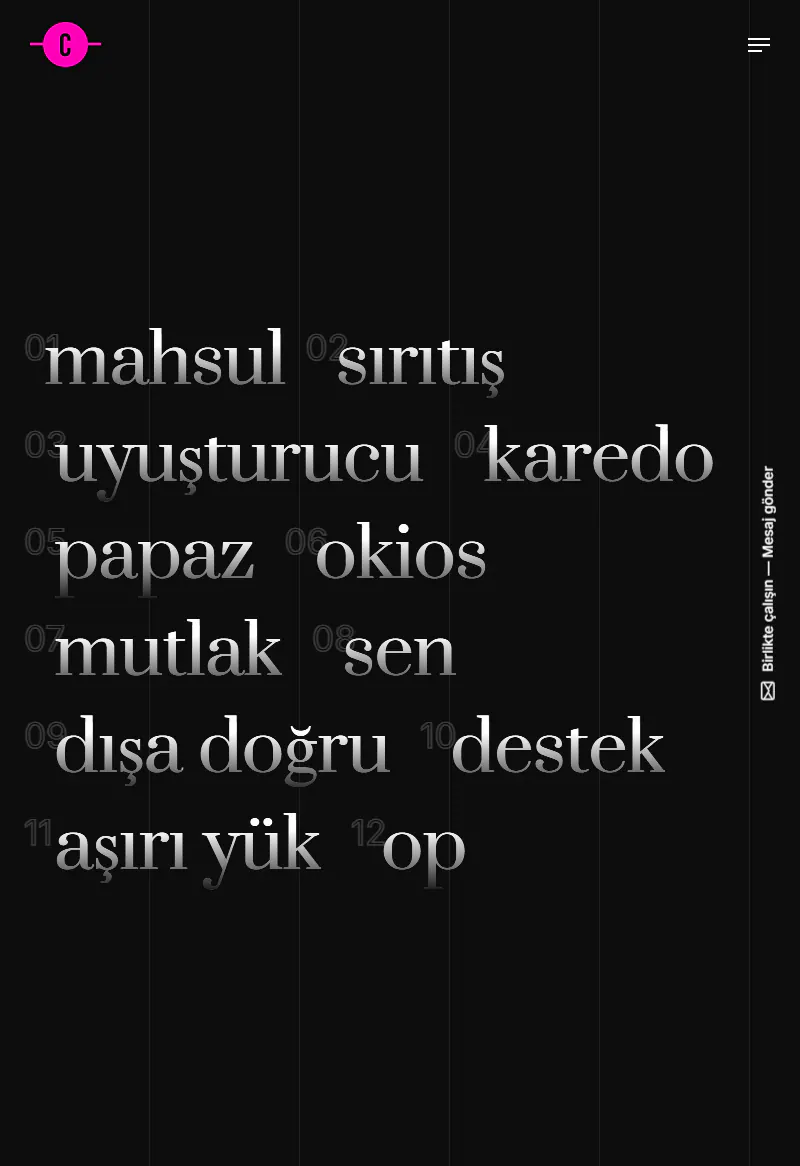 Yatay Portföy web sitesi tasarımı