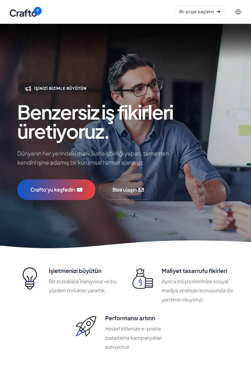 Bilgi Teknolojileri web sitesi tasarımı